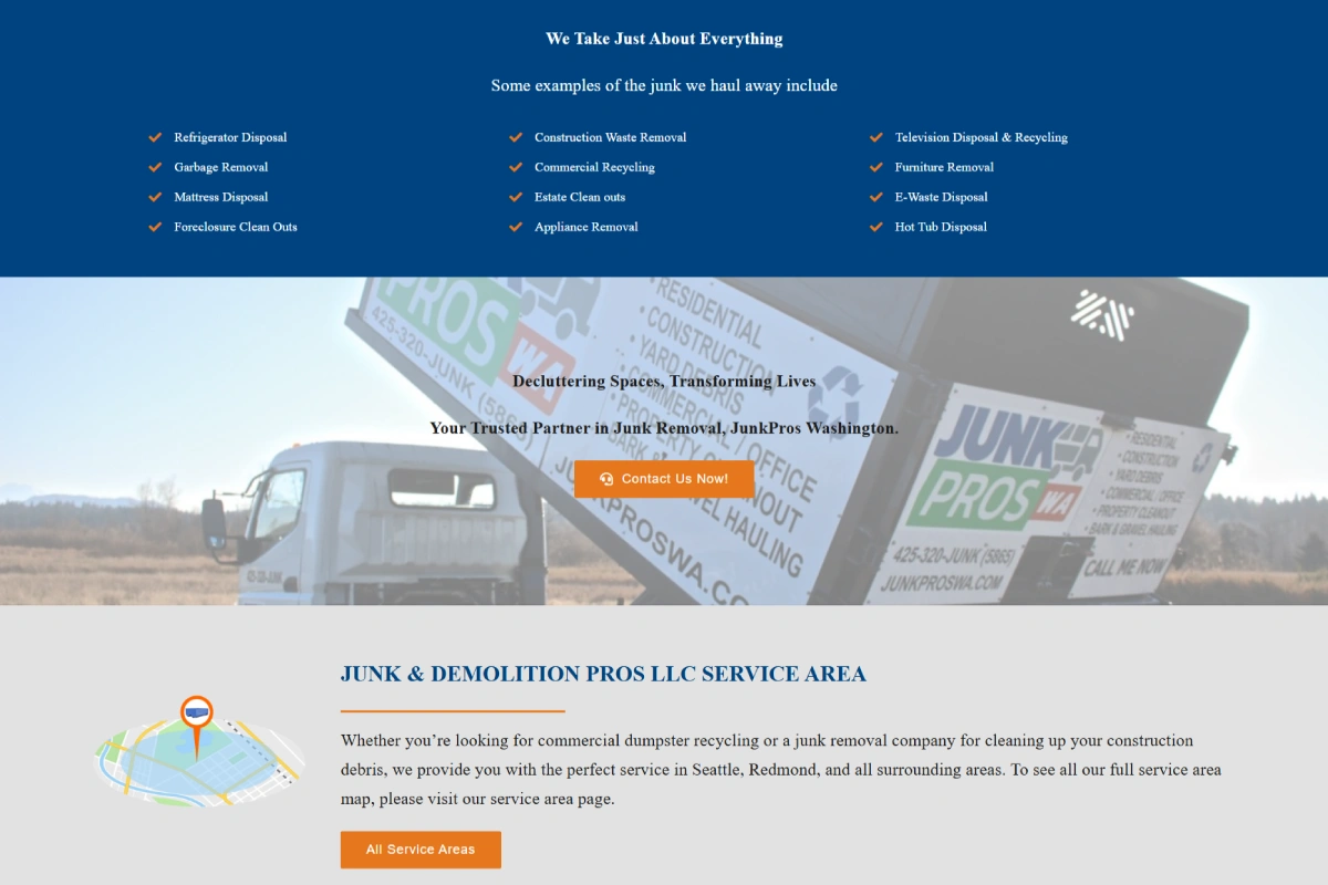 JunkPros Client Delloweb International